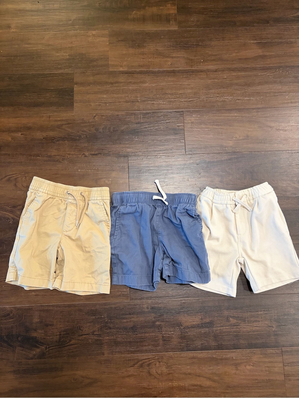 Boys 5 Shorts Bundle Zara Crewcuts Baby Gap Tan Blue Off White 3 Pair